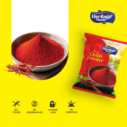 Heritage Masala's Chilli Powder, 100g